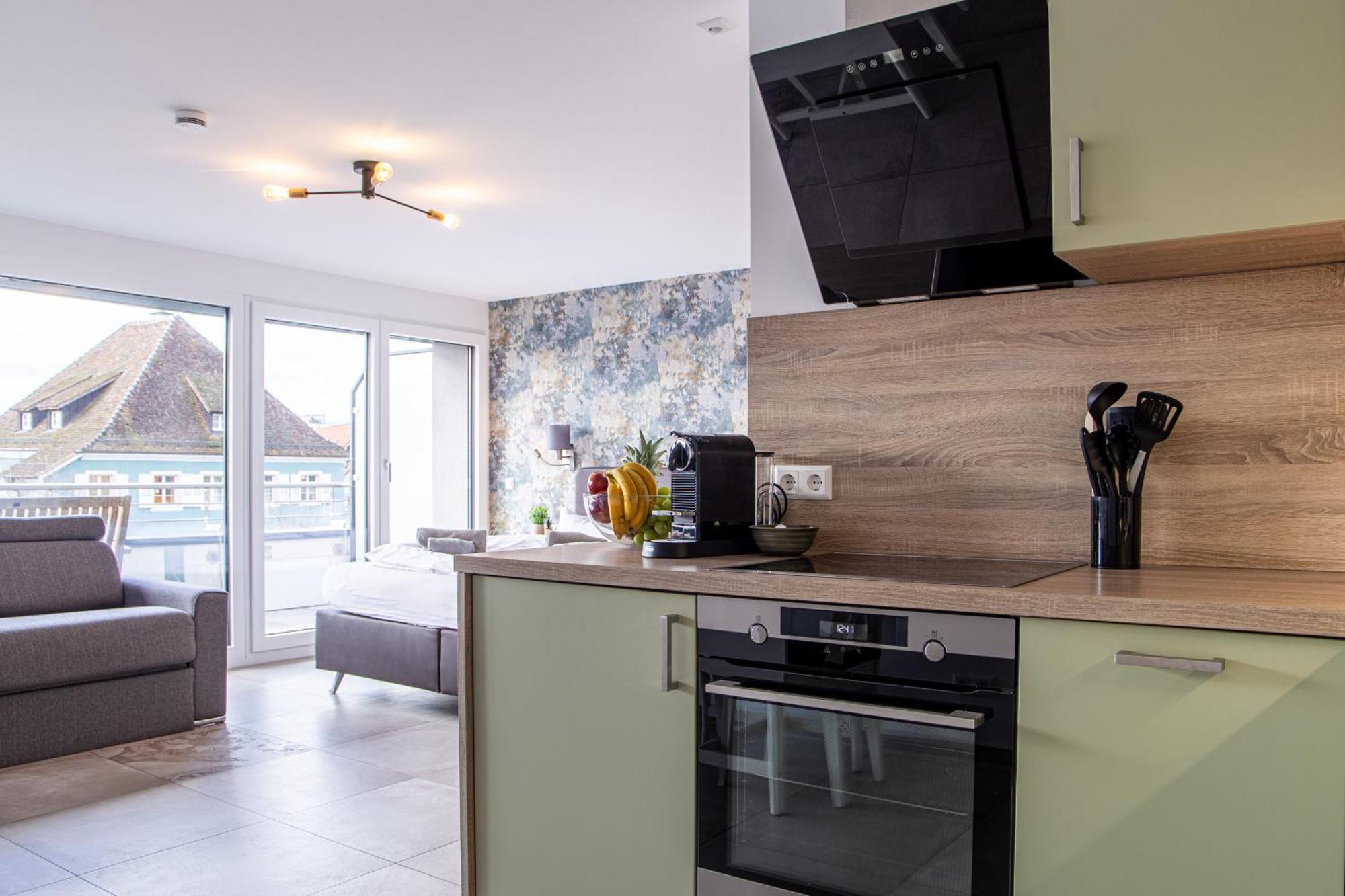 Living Timeless - Apartments Zum Roten Lamm, Zentrale Lage In Bad Krozingen In Der Fussgaengerzone Am Kurpark Und Vita Classica Eksteriør billede
