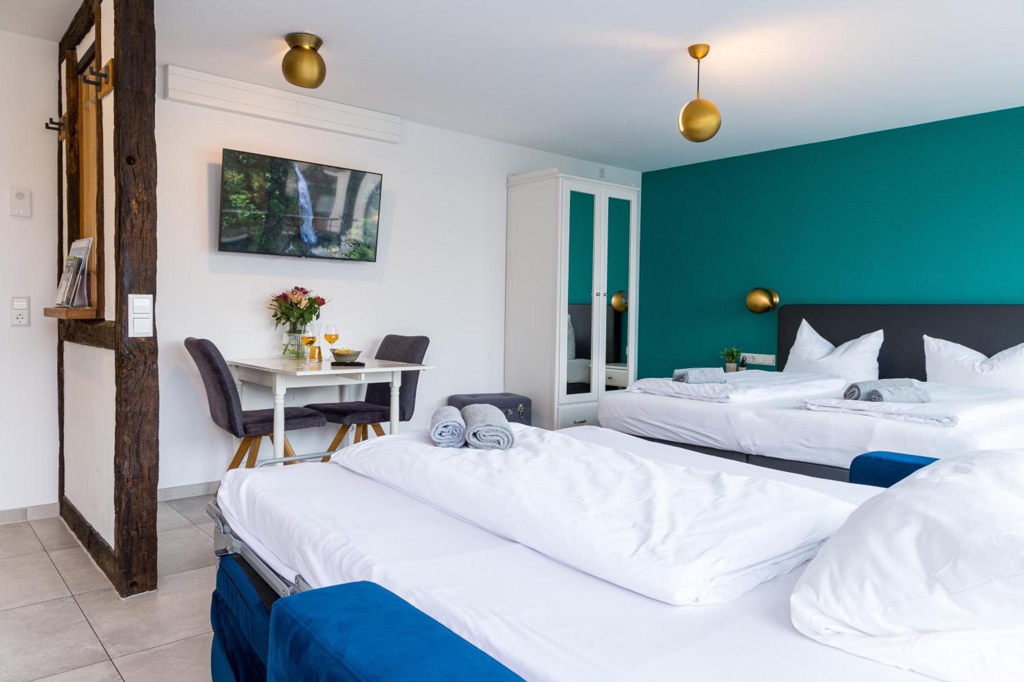 Living Timeless - Apartments Zum Roten Lamm, Zentrale Lage In Bad Krozingen In Der Fussgaengerzone Am Kurpark Und Vita Classica Eksteriør billede